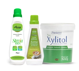 Adoçantes Líquidos e em Pó